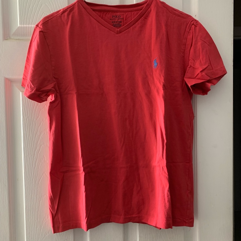 Polo vneck tee